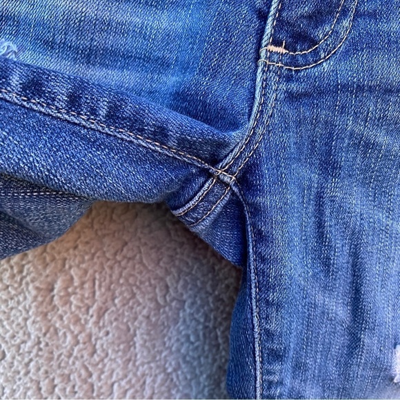 AG Adriano Goldschmied Stilt Crop Cigarette Crop Distressed Jeans Sz 26 - Picture 4 of 13